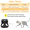 Escape Proof Cat Harness And Leash Adjustable Reflective Mesh Vest For Walking 4