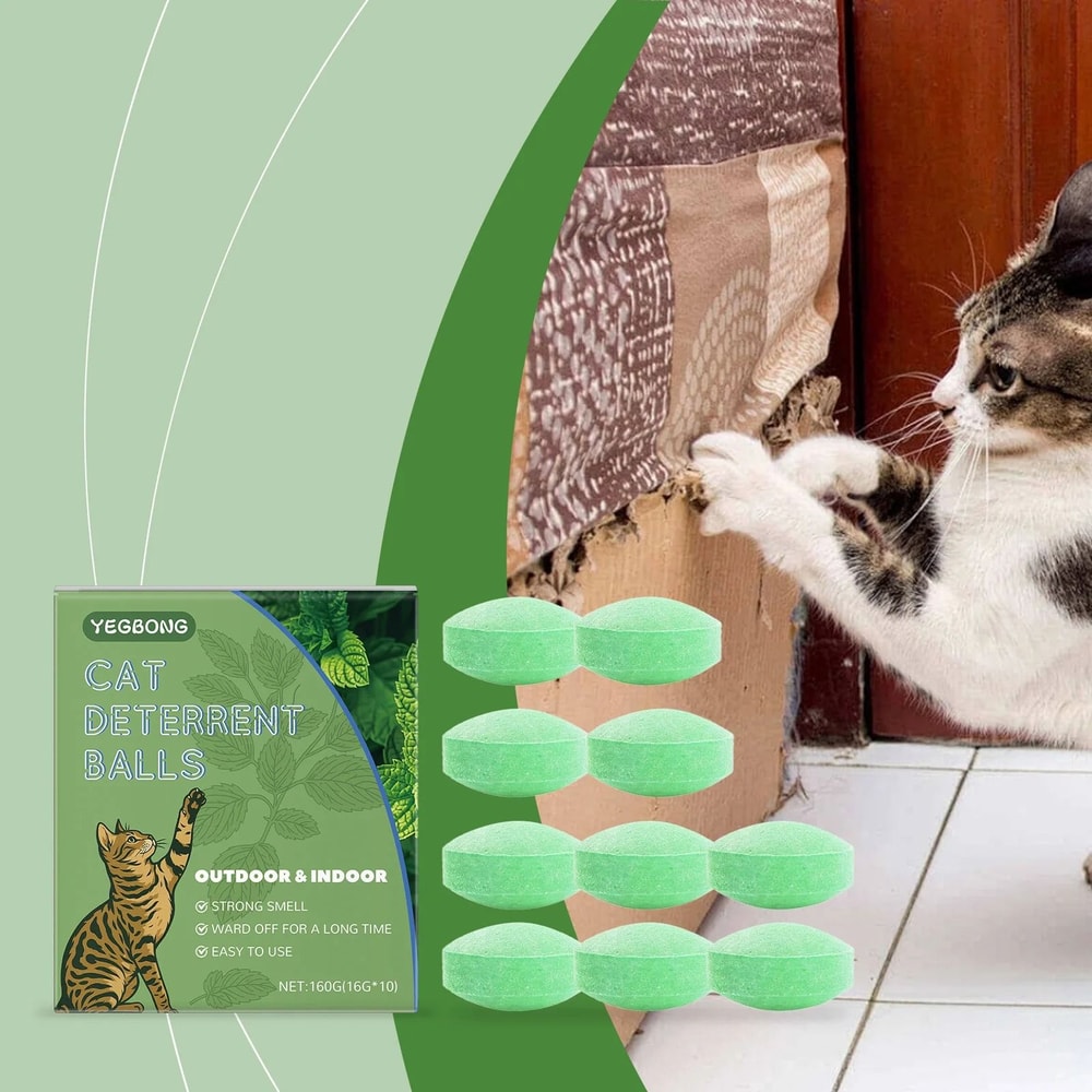 Natural Cat Repellent Pills Mild Indoor And Outdoor Cat Deterrent 8
