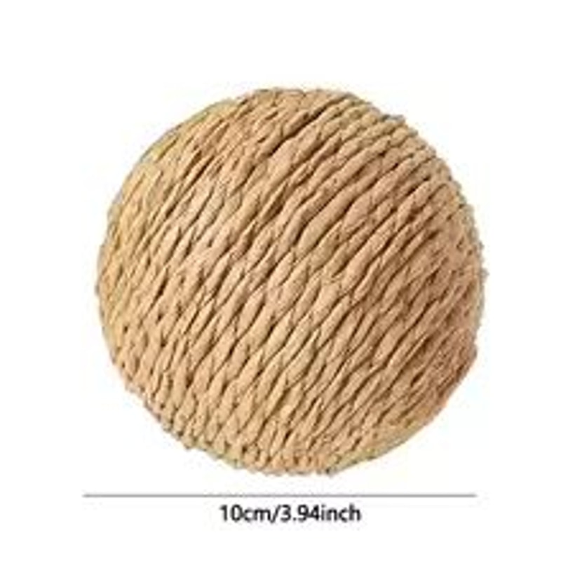 Interactive Sisal Cat Scratching Ball Toy For Kittens And Indoor Cats 2