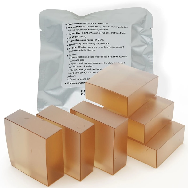 N50 Cat Litter Deodorizer Blocks Long Lasting Odor Eliminator Cubes 9