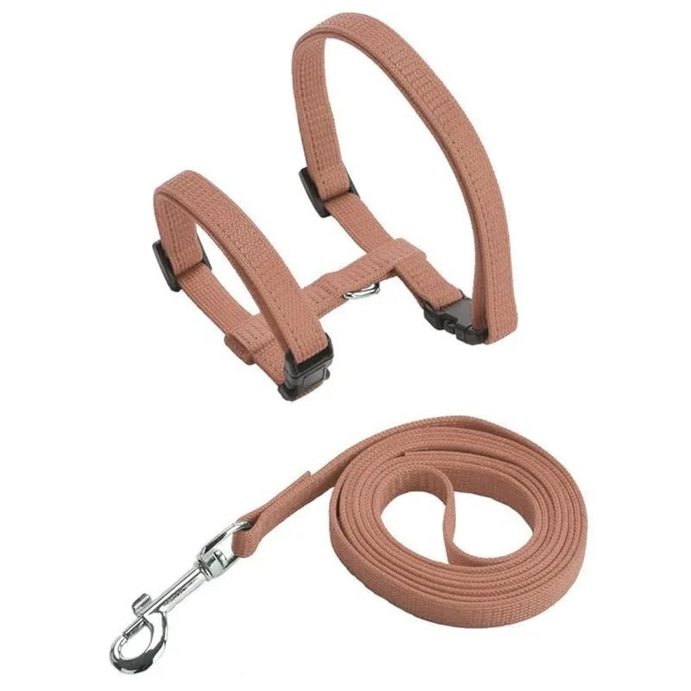 Escape Proof Small Dog And Cat Harness Leash Set Soft Adjustable No Pull Pet Harness 10