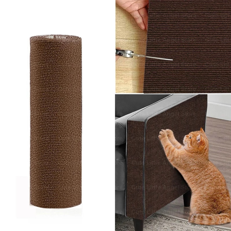 Self Adhesive Cat Scratcher Sofa Protector Carpet Mat 7