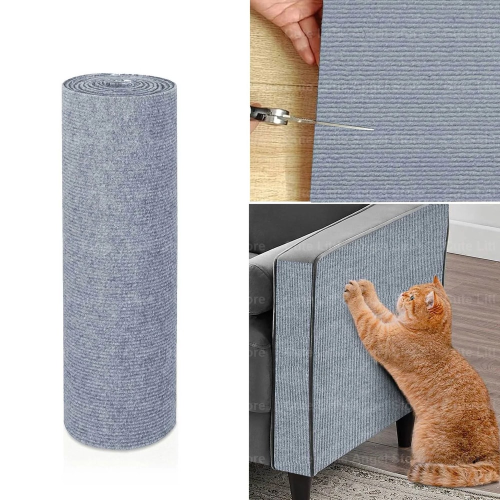 Self Adhesive Cat Scratcher Sofa Protector Carpet Mat 5