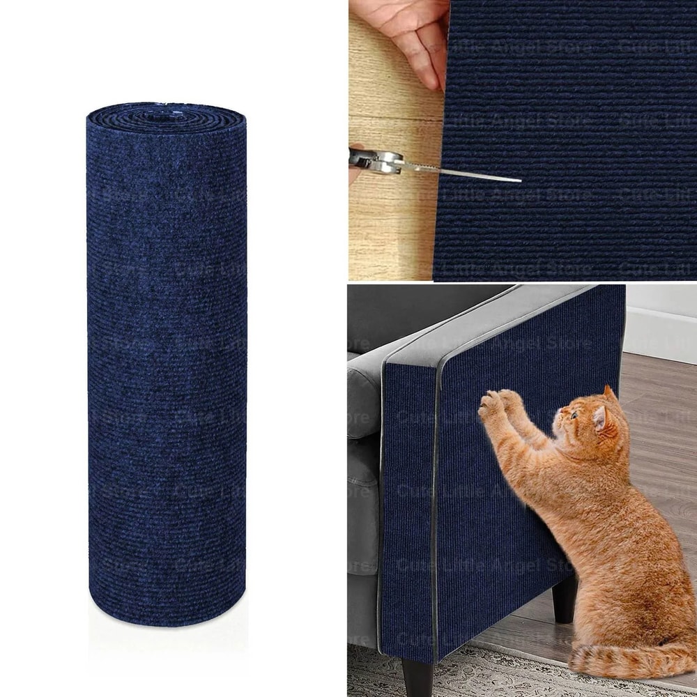 Self Adhesive Cat Scratcher Sofa Protector Carpet Mat 3