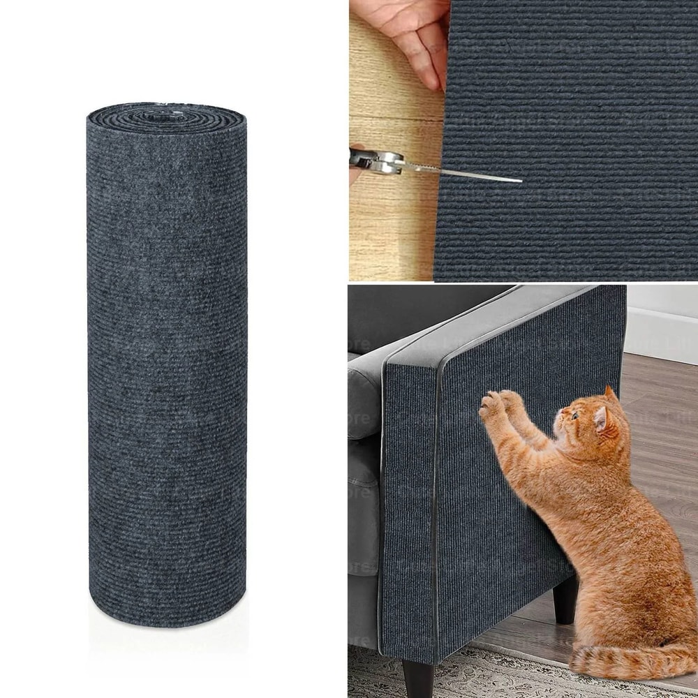 Self Adhesive Cat Scratcher Sofa Protector Carpet Mat 2