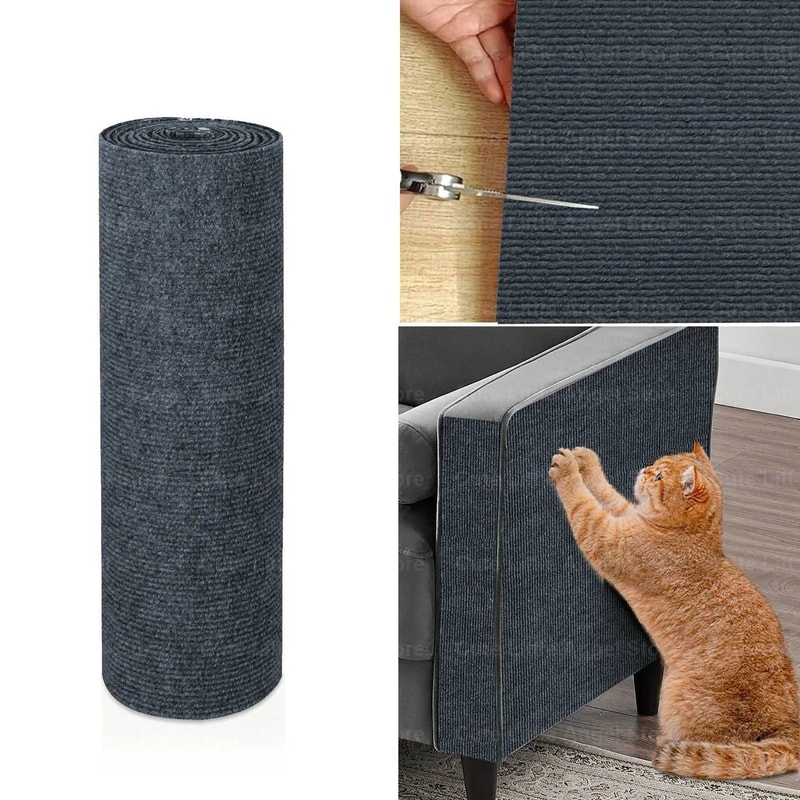 Self Adhesive Cat Scratcher Sofa Protector Carpet Mat 2