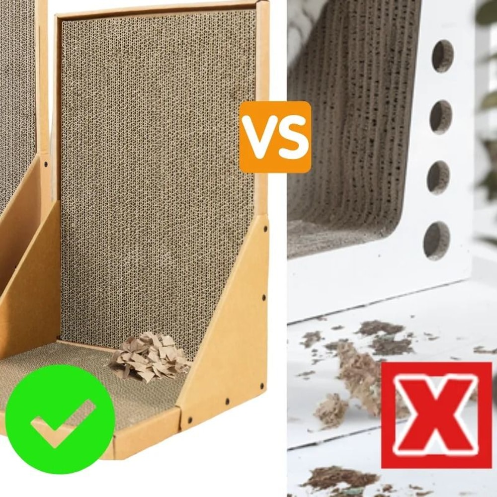 L Shaped Vertical Cat Scratching Post Furniture Protector 3
