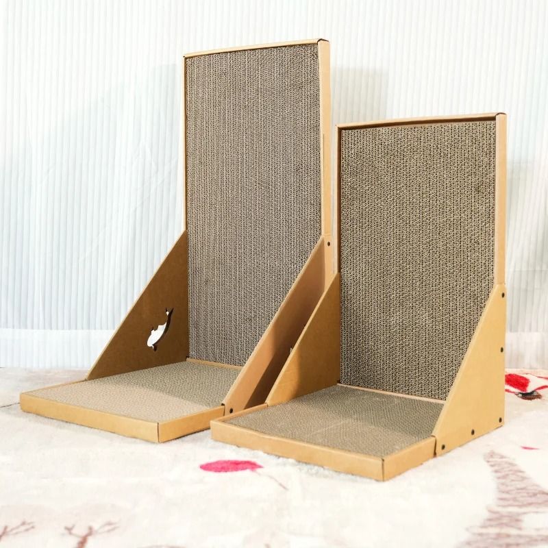 L Shaped Vertical Cat Scratching Post Furniture Protector 6