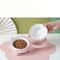 Elevated Ceramic Double Pet Bowl For Cats And Small Dogs 6