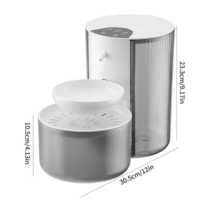 Intelligent Automatic Pet Water Dispenser With Clean Water Separation 3
