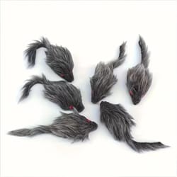 interactive plush mouse cat toys for indoor play