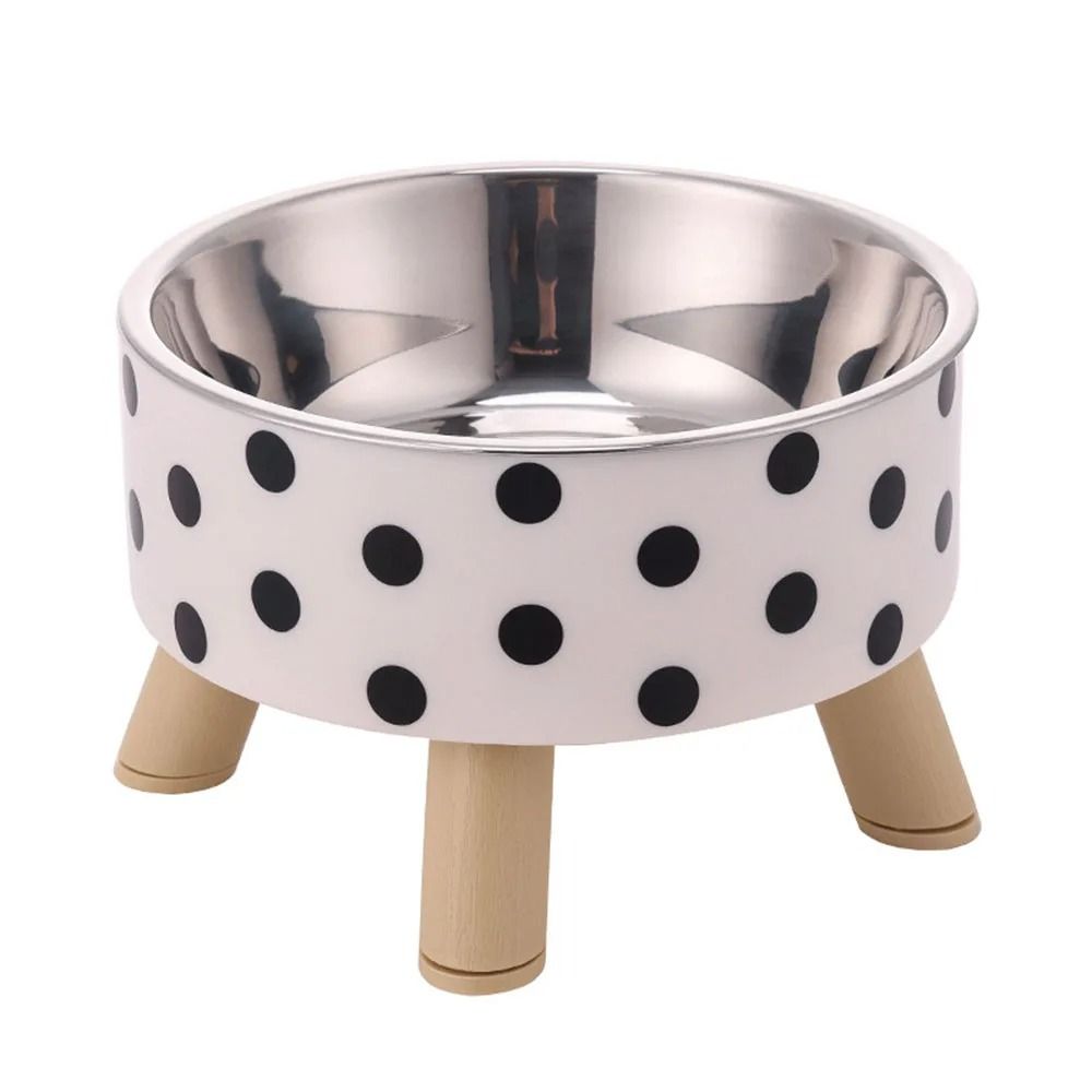 Stainless Steel Elevated Pet Feeding Bowls For Cats And Dogs 2