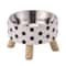 Stainless Steel Elevated Pet Feeding Bowls For Cats And Dogs 2