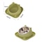 Stainless Steel Anti Spill Cat Feeding Bowl With Non Slip Base 9