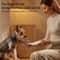ROJECO LED Pet Paw Hair Trimmer Rechargeable Dog And Cat Grooming Clipper 5