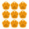 20 Piece Paw Shape Pet ID Tags For Dogs And Cats Aluminum Name Tags 7