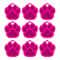 20 Piece Paw Shape Pet ID Tags For Dogs And Cats Aluminum Name Tags 9