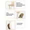 Wall Mounted Sisal Cat Climbing Tree Scratching Post Indoor Jungle Gym 4