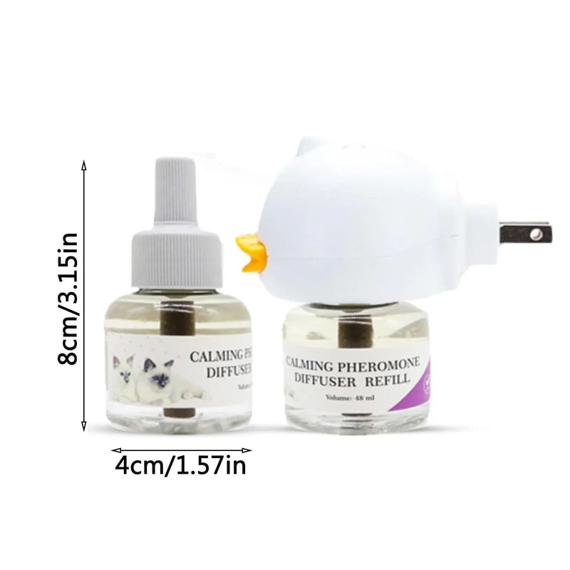 Cat Pheromone Diffuser Plug In Calming Kit With 30 Day Refill 1