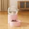 Large Capacity Automatic Pet Feeder And Leakproof Water Dispenser With Elevated Bowl 5