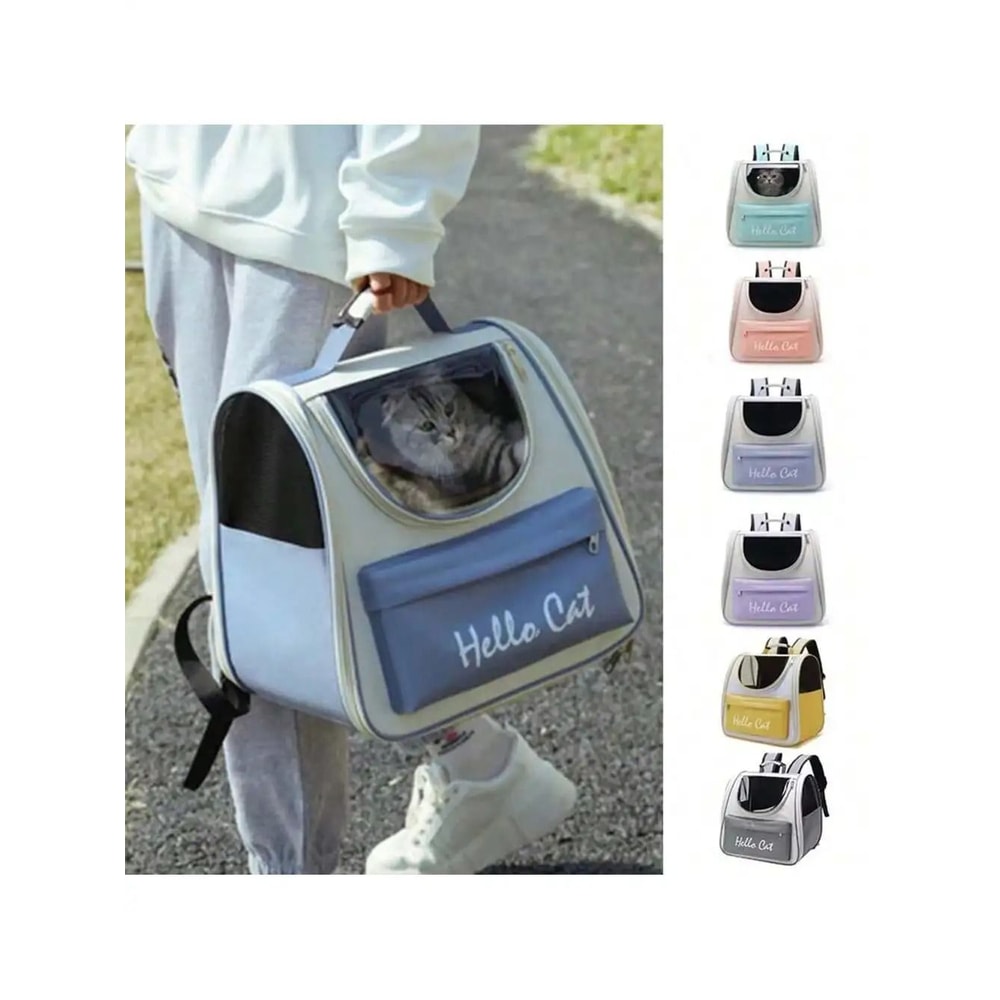 Windproof Pet Carrier Backpack For Cats And Small Dogs With Cushion 5