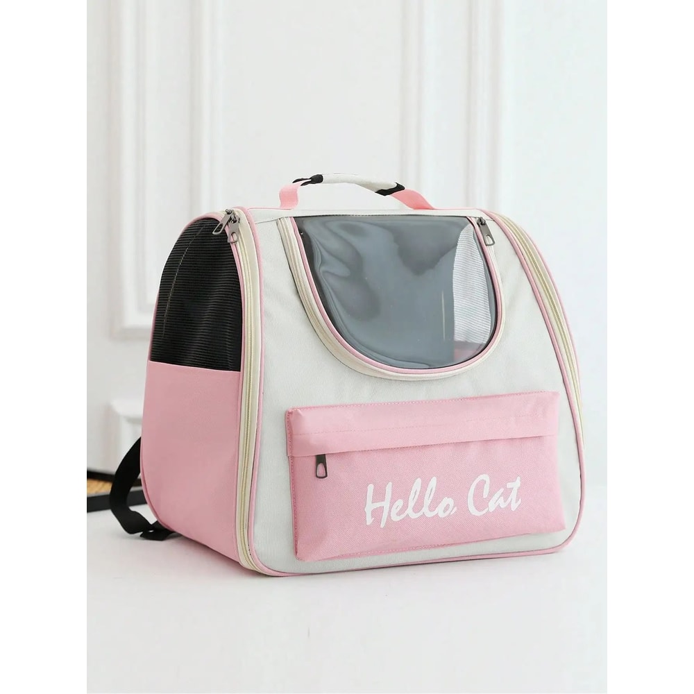 Windproof Pet Carrier Backpack For Cats And Small Dogs With Cushion 7