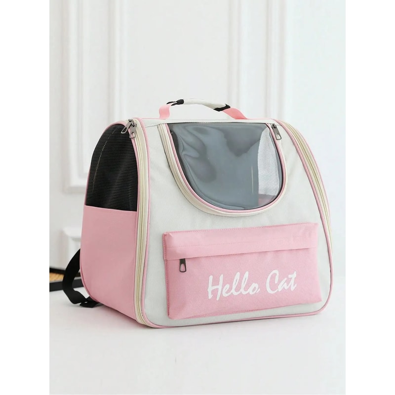 Windproof Pet Carrier Backpack For Cats And Small Dogs With Cushion 7