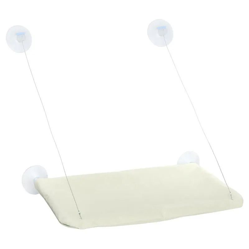 Window Mounted Cat Hammock Hanging Bed With Sunny Perch And Climbing Frame 5