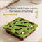 Interactive Felt Cat Puzzle Toy Box With Ball For Indoor Cats Exercise And Hunting Play 3