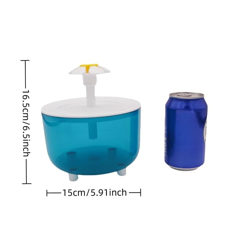 Silent USB Cat Water Fountain 12L Automatic Pet Water Dispenser With Filter For Cats And Small Dogs 6