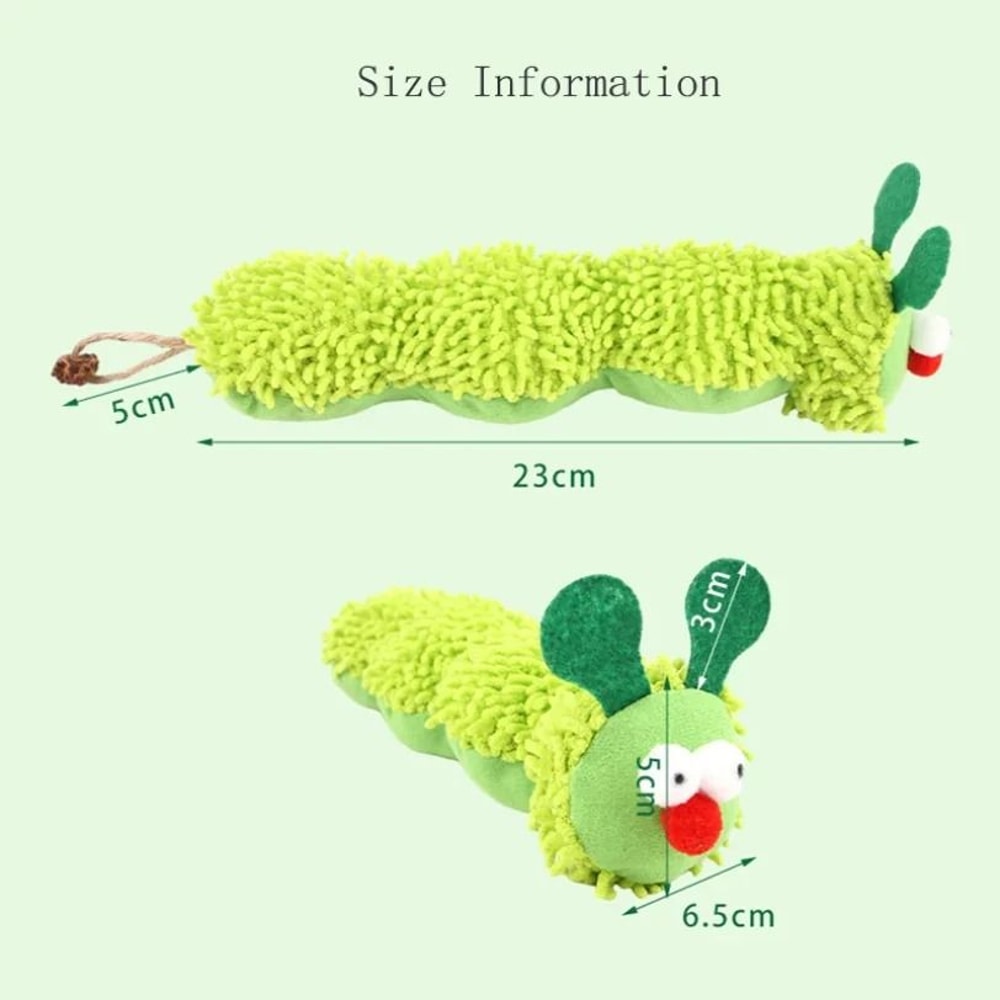 Interactive Plush Cat Toy Scratch Resistant Bite Resistant Animal Toy For Indoor Cats 2