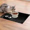 Non Slip Waterproof Pet Feeding Mat With Cute Cat Pattern For Dog And Cat Bowls 4