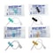 Pet Care Disposable Butterfly Blood Infusion Needle Set For Cats Dogs And Animal Clinics 9