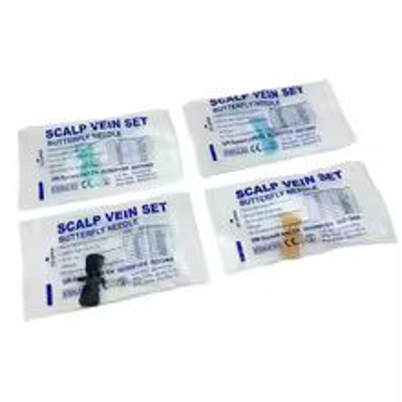 Pet Care Disposable Butterfly Blood Infusion Needle Set For Cats Dogs And Animal Clinics 0