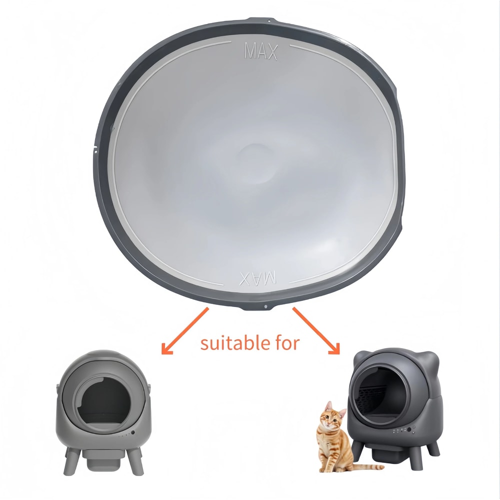 ELS Self Cleaning Cat Litter Box Silicone Bottom Mat Waterproof Anti Leak Pad 7