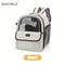 Foldable Breathable Pet Carrier Backpack For Dogs And Cats Travel Hiking Bag 1