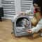 Foldable Breathable Pet Carrier Backpack For Dogs And Cats Travel Hiking Bag 10