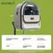 Foldable Breathable Pet Carrier Backpack For Dogs And Cats Travel Hiking Bag 5