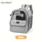 Foldable Breathable Pet Carrier Backpack For Dogs And Cats Travel Hiking Bag 3