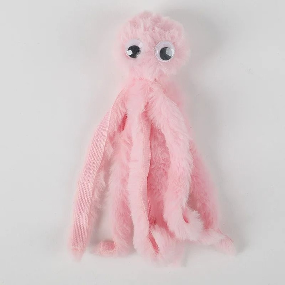 Cute Octopus Plush Cat Toy Bite Resistant Interactive Pet Toy For Cats And Dogs 2
