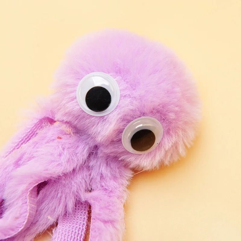 Cute Octopus Plush Cat Toy Bite Resistant Interactive Pet Toy For Cats And Dogs 8