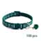 Adjustable Bell Pet Collar Set For Cats And Small Dogs 100 Piece Wholesale Pack 10