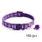 Adjustable Bell Pet Collar Set For Cats And Small Dogs 100 Piece Wholesale Pack 15