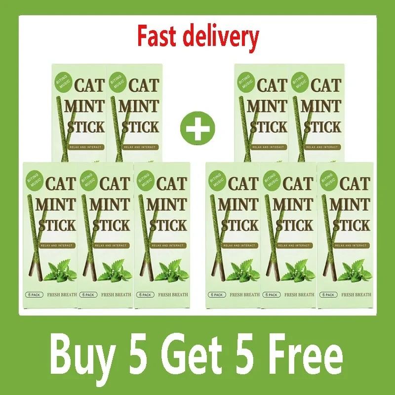 Natural Matatabi Silvervine Cat Sticks Teeth Cleaning Chew Toy Treats 4