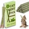 Natural Matatabi Silvervine Cat Sticks Teeth Cleaning Chew Toy Treats 10