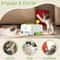 Automatic Pop Up Feather Cat Toy Rechargeable Interactive Pet Training Toy 4