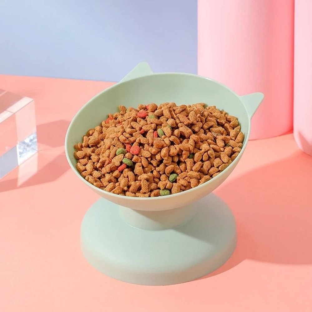 Elevated Neck Guard Pet Food Bowl For Cats And Small Dogs 5