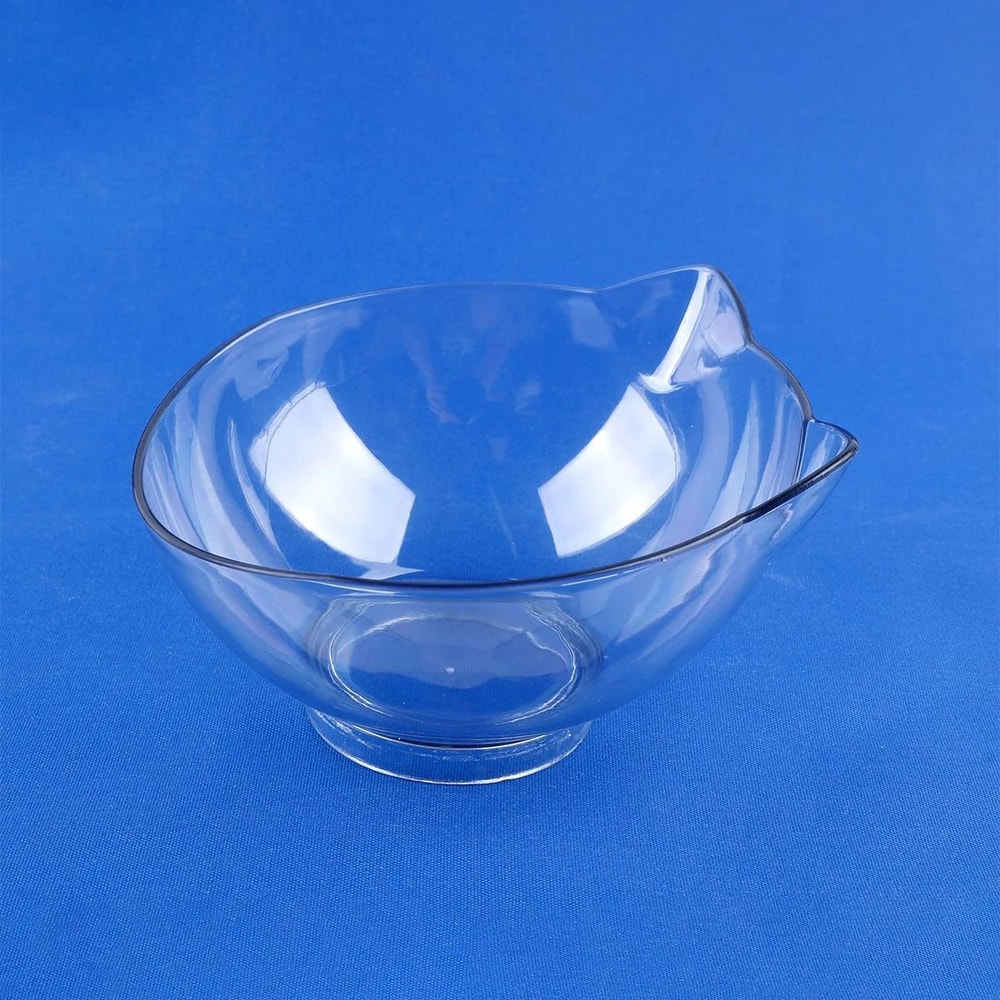 Non Slip Double Cat Bowl With Inclined Stand For Food And Water 1