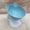 Non Slip Double Cat Bowl With Inclined Stand For Food And Water 2
