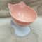 Non Slip Double Cat Bowl With Inclined Stand For Food And Water 4